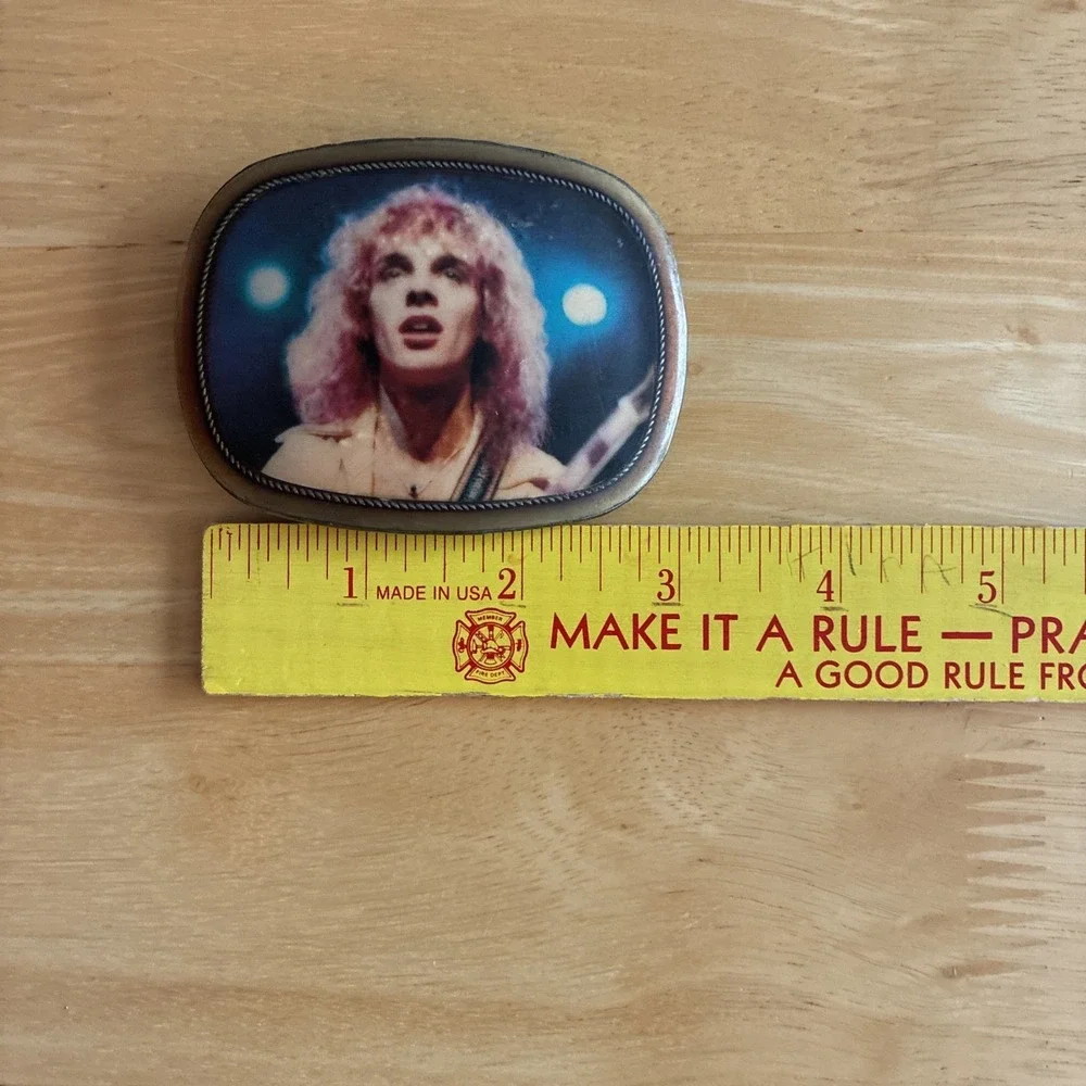 PETER FRAMPTON COMES ALIVE BELT BUCKLE - PACIFICA MFG ©️ 1976